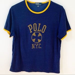 Polo by Ralph Lauren Polo N.Y.C. Graphic Heavy Weight Short Sleeve Tee